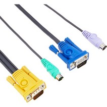 일본직발송 3. 산와 서플라이(SANWA SUPPLY) 산와 서플라이 SANWA SUPPLY PC 자동 전환기용 케이블(1.2M), One Size_One Color, 상세 설명 참조0, 상세 설명 참조0