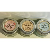 SABON 사봉 Body Scrub Travel Trio Set -Green Rose Lavender Vanilla Delictae Jasmine 101974