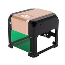 cnc 라우터 조각기 3000mw 미니 CNC 기계 데스크탑 레이저 3w 조각 D, 01 gold_03 US Plug