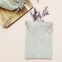 린넨 스트링 파우치 정리 주머니 이너백 더스트백 M 이너백파우치 린넨파우치 스트링파우치 복조리파우치