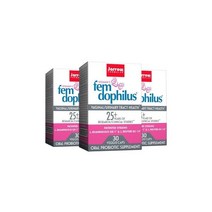 Jarrow Formulas 자로우 포뮬러스 펨 도피러스 유산균 50억 30 베지캡슐 3개 세트