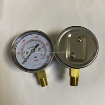 아날로그 차압계 YE60 캡슐 압력 게이지 차동 KPG 미터 천연 가스, 12 0-10KPA