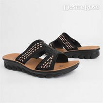 디자이어로즈 디자이어로즈 여자 캐주얼한 여름 반짝이 슬리퍼 3cm (8644482)