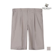 [TREMOLO] 베이지 나일론 폴리 혼방 반바지__TRBDSUY5131