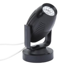 무대 조명 무선 원격 제어 led 연기 기계 무대 효과 LED 스포트라이트 다채로운 조명 KTV 플래시 스트로브, 01 Black_01 white light