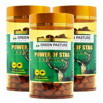 그린패스쳐(Green Pasture) 그린파스쳐 파워 오브 스택(녹용의힘) 365캡슐 X 3개, 1095캡슐, 1개