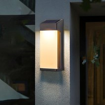 태양광정원등 LED벽등 실외벽등 벽걸이 정원등 담장 대문등 정원장식등, 1 Pcs