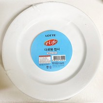 롯데 다회용 플라스틱 접시 롯데 원형 15cm 10P X10개-72394EA, 아로미C  1, 아로미C  1