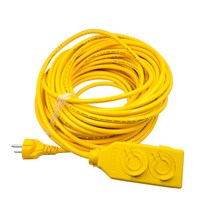 원스탑 전기연장선 2구 산업용 캠핑 리드선 릴선, 1개, 18m