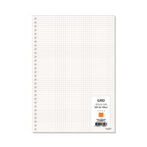 이글바인더 A4 30공 그리드 모눈 방안 노트 100g 미색 리필 속지 용지, 50매