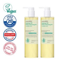 에센허브 소이빈 90 딥 클렌징 오일 유칼립투스, 300ml, 2개