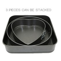 카네이션 쿠키틀 푸딩틀 스티로폼 케이크 베이킹 불도장 다식판 벚꽃쿠키 3pcs 비 스틱 스프링 폼 트레이 몰드 스퀘어 라운드 하트 세트 베이크웨어 장식, 협력사, 3개