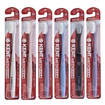 켄트 초극세모 칫솔세트, 4세트, 6개입