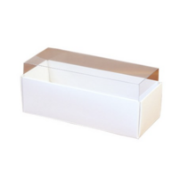 이홈베이킹 윗투명마카롱상자 5213 뚱카롱 3구, 단품, 80개