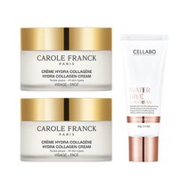 캐롤프랑크 이드라 콜라겐 크림 150ml x2 + 셀라보 워터 다이브 선크림 60g, 상세페이지 참조, 상세페이지 참조, 상세페이지 참조