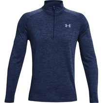미국발송 언더아머 Under Armour 남성용 테크 2.0 1/2 집업 긴소매 티셔츠 블랙 (001)/블랙 4XL 톨