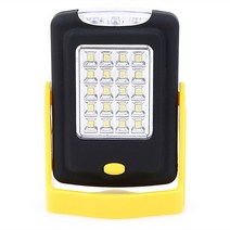 캠핑랜턴 cob led 캠핑 텐트 램프 손전등 토치 자기 작업 접는 후크 조명 야외, 노랑