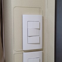 좁은 벽면 손때 오염 방지 투명 아크릴 전기 스위치 커버 모서리 모퉁이 찢어진 벽지 보호