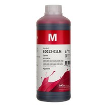 잉크테크 엡손 호환 무한 리필 잉크 T73N T774 M105 M200 M205 L605 L655 L1455 L4150 L4160 L4260 L6190 L6290, 1병, 빨강안료(E0013) 1리터