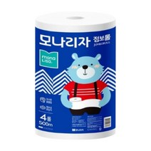 모나리자 점보롤 1겹 500m 4롤 화장실용 화장지, 쿠팡 1