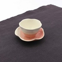 네모잡화 네모잡화 달소금 꽃잎 찻잔 핑크 (6657905), 마블핑크