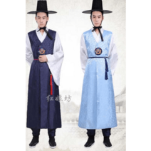 남자 선비 한복 전통 두루마기 졸업식 촬영소품 축제