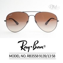 레이벤 보잉 선글라스 RAYBAN RB3558 9139 13 58mm
