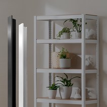 스피드랙 기둥 인테리어 데코 커버 홀리스 마감재, 2400mm, 화이트