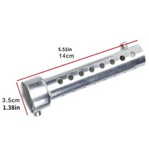 스파크머플러 자동차 80mm 길이 오토바이 배기 머플러 조정 가능한 db 킬러 소음기, sv3