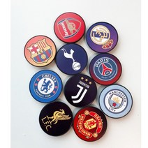 하이앤리치 해외 명문 축구팀 로고 그립톡 스마트톡 토트넘 맨유 리버풀 맨시티 레알 파리 주문제작, 축구팀 그립톡 첼시 블루, 1개