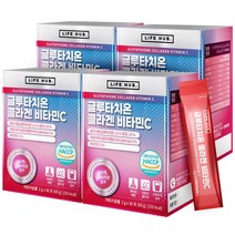 라이프허브 글루타치온 콜라겐 비타민C 분말 스틱, 4개, 60g
