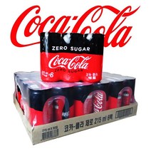 코크제로 코카콜라 제로 캔, 215ml, 30개