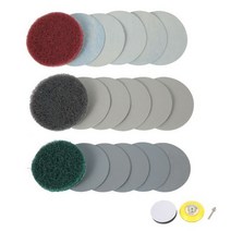 헤드라이트 복원 자동차 유리복원 DIY 조명 연마 샌딩 디스크 키트 수리 세트 걸레 패드 M16 드릴 어댑터 키트 21 개/세트, CHINA, 21 Pcs a set, 1.21 Pcs a set