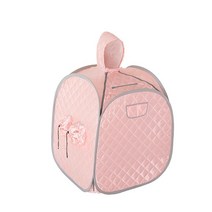개인사우나 1인찜질방 가정용사우나 휴대용 스팀 사우나 텐트 스파 룸 박스 1 또는 2 찜기 없음 체중 감, 08 2 person pink