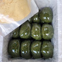 무염 무당 현미 쑥인절미 2KG (20조각), 카스테라고물 포함
