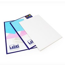 스티커라벨지 297X210MM 세모라벨 8칸 10매 X 3개 스티커