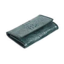 SCOAN 리얼악어가죽 3단 초미니지갑 1105