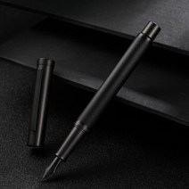 홍디안 BTS RM 1850 고급 만년필 세트, 0.5mm, BTS RM 고급 만년필 블랙