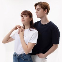 타미힐피거 반팔티 커플티 에센셜 클래식 포켓 티셔츠 T1048 택1
