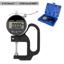 도막 피막 두께 측정기 게이지 전자 127mm 254mm 0010001mm 디지털 미터 측정 캘리퍼스, 04 0-254mm 0001mm