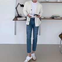남녀공용 루즈핏 데일리 브이넥 메이드 가디건 5컬러