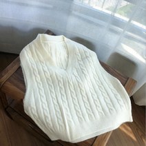 양모베스트 가을 겨울 여성 니트 스웨터 민소매 조끼 숙녀 v-목 풀오버 탑 솔리드 컬러 당겨 Femme JW9767