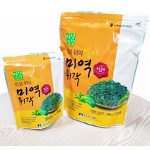 [대국식품 본사직송] 자연미각 돌자반 튀각 부각 모음, 미역튀각 250g × 2봉, 250g, 2개