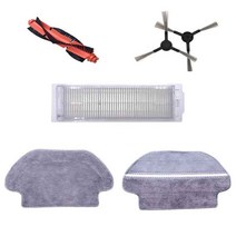 샤오미 미지아 2세대 로봇청소기 필터 부품 교체 소모품 Xiaomi Mijia Styj02ym Sweeping Mopping, 05.s1 습식 걸레 1장