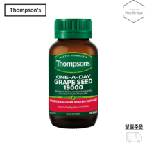 톰슨스 원어데이 그레이프 시드 19000mg 120정, 1개