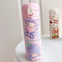 하트 멜로디 산리오 쿠로미 시나몬롤 텀블러 스테인리스 보온보냉병, 단일사이즈, 뉴 제미니 보온병 컵