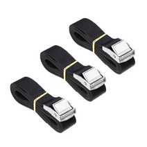 화물고정벨트 1M/2M/3M/4M/5M 블랙 버클 타이 다운 벨트 카고 스트랩 2.5cm 자동차 수하물 아연 철 프레스, 05 5M