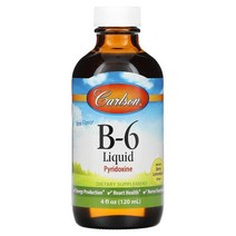 칼슨 랩 Carlson Labs B-6 리퀴드 4 액량 온스 (120 밀리리터) US직배송, 1PACKAGE 상세참조, 상세설명 내 표시사항 참고