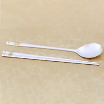 명품 총금부 은수저 80％ 93.75g, 매화학 파랑 99
