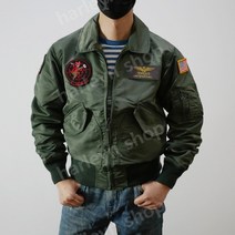 Top Gun 탑건 2 스타일 미군 공군 항공 점퍼 B형